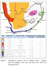 Corrosion Map Of South Africas Macro Atmosphere