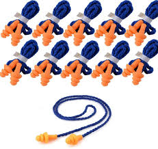I use these plugs all the time with the these ear plugs are really good and the two different settings are really helpful. Amazon Com 10 Pairs Soft Silicone Corded Ear Plugs Individually Wrapped Reusable Sleep Swim Noise Hearing Protection Earplugs Music Concerts Construction Shooting Hunting Motor Sports Sports Outdoors