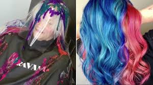 drip hair color is the new viral dyeing