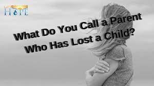 call a pa who has lost a child
