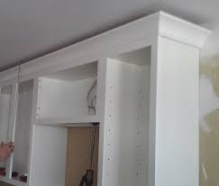 not level and crown molding