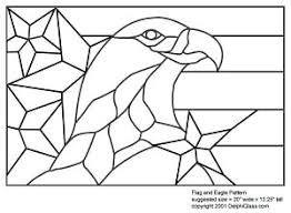 free flag and eagle pattern holiday