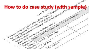 questionnaire in case study research The Economics Network