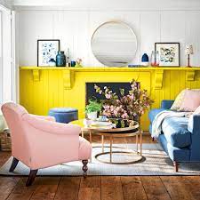 yellow and grey living room ideas to