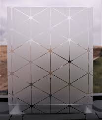Orbit Style Pattern For Frosted Window