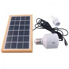 Rechargeable Light Bulb With Solar Panel For Charging Solar Powered Light Bulb Emergency Solar Light Bulb