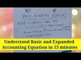 Basic And Expanded Accounting Equation