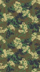 Army Camo Design Green Gris Pattern