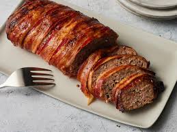 bacon wrapped meatloaf with brown sugar