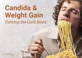 how does candida cause weight gain