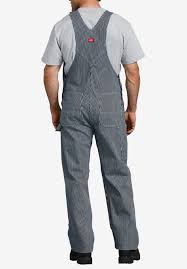Hickory Stripe Bib Overalls By Dickies Big And Tall