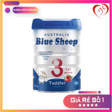 Sữa Bột Blue Sheep Toddler Số 3 Hộp 900G Vị Dâu Cho Tre Tăng Cân Cao Lớn Thông  Minh - Sữa cho bé dưới 24 tháng