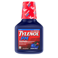 Tylenol Pm Extra Strength Liquid Pain Reliever And Sleep Aid 8 Fl Oz