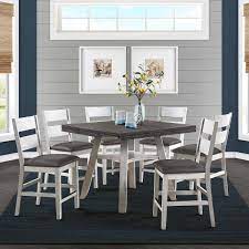Enjoy australian outdoor living with our great range of quality furniture, lighting, tableware and more. Ashlyn 7 Piece Square To Round Counter Height Dining Set Costco