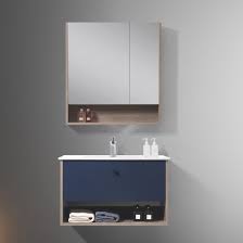 wall hung small bathroom vanity with