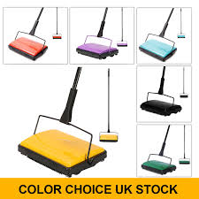 cleanhome manual carpet sweeper brush