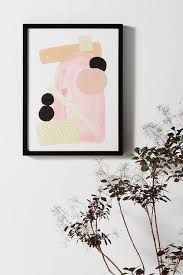 Being Pink Abstract Wall Art
