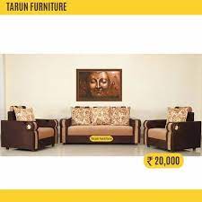 five seater wooden sofa set