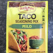 old el paso mild taco seasoning mix 1