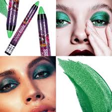 meicoly green eyeshadow stick metallic