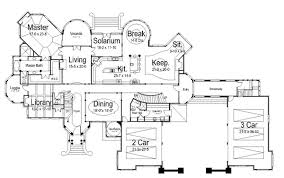 European House Plan With 6 Bedrooms And