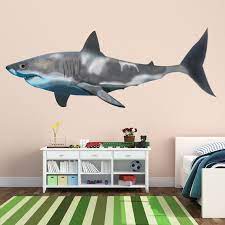 Shark Wall Decal Great White Shark Home