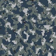 Military Camouflage Textile Seamless Usa 2007 Nwu 1 Navy