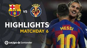 Villarreal responded in the second with a strike which heavily defected off nicola sansone, but ousmane dembele turned on the. Highlights Fc Barcelona Vs Villarreal Cf 2 1 Youtube