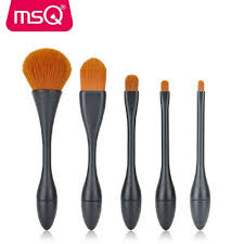 msq high quality 5 pcs makeup brush set