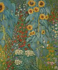 Prints Gustav Klimt Farm Garden
