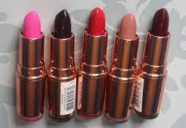 makeup revolution rose gold lipstick