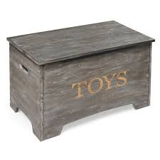 solid wood rustic toy box 13712