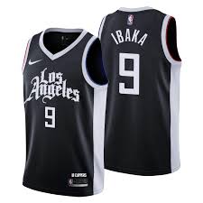 Authentic los angeles clippers jerseys are at the official online store of the national basketball association. Clippers City Edition Jersey Serge Ibaka 9 Black 2020 21