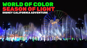 World Of Color At California Adventure Park Everything You