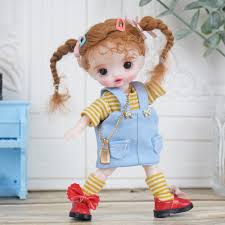 mini doll with full set clothes