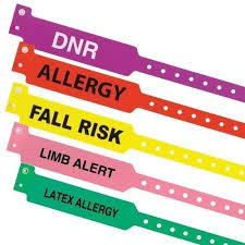 Image result for allergy wristband