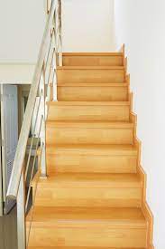 installing wood flooring on a staircase