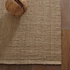 jute boucle rug flax