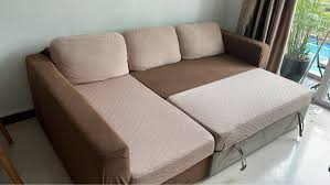 ikea friheten corner sofa bed with