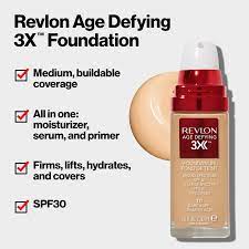 revlon liquid foundation age defying