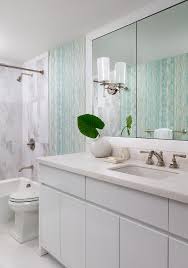 Cream And Blue Bathroom Design Design Ideas