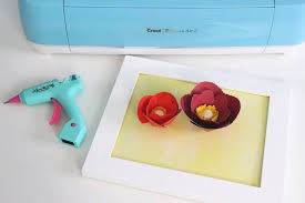how to make paper flowers with a cricut