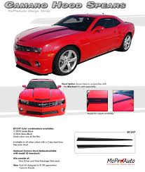 Details About Hood Spears Cowl Spikes Stripes Decals Vinyl Graphic Ss Rs Ls 2010 2015 Camaro