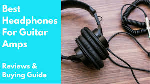 your headphones and guitar lifier