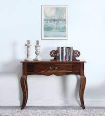 Buy Anne Sheesham Wood Console Table In