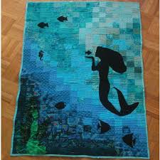 The Mermaid Wall Hanging Patchwork