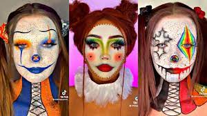 tiktok clown makeup compilation