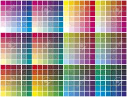 Color Palette Color Chart For Prepress Printing And Calibration