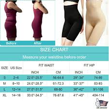 Details About Women Shapermint Empetua High Waisted Shorts Pants All Day Control Body Shapers