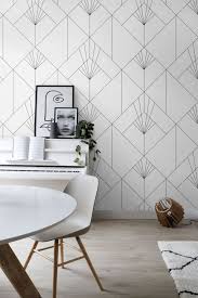 Non Woven Wall Mural Black And White